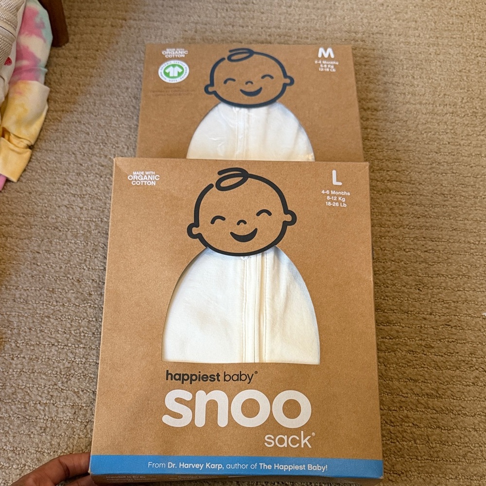 Happiest Baby Snoo Sack White Kids Sleep Sack